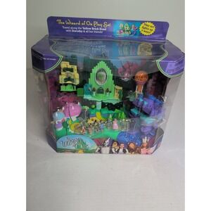 Vintage 2001 Wizard Of Oz Polly Pocket Mattel Playset Box Damage New NOS SEALED